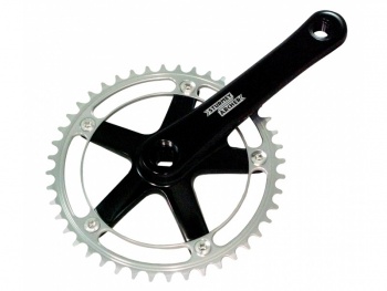 Kľuka s jedno prevodníkom Sturmey Archer FCT60BA (Black)