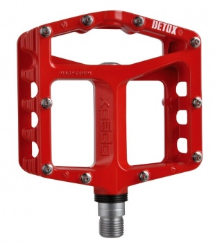 Pedál BMX/Freeride XPEDO DETOX (Red)