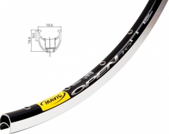 Ráfik 28" MAVIC Open Pro (622-15/Black)