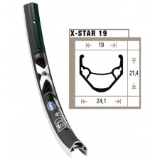 Ráfik 24" Ryde X-Star 19 (507-19/Black)