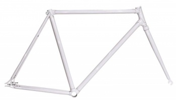 Rám single speed BRN Fixed Steel Brazed (White)