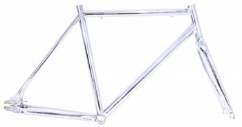 Rám single speed BRN Fixed Chrome Alu (Silver)