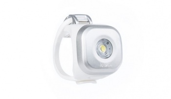 Blikačka predná s akumulátorom Knog Mini Dot (Silver)