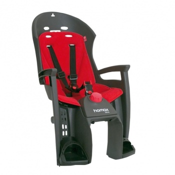 Detská sedačka zadná HAMAX Siesta Rack (Grey/Red)