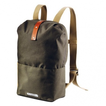 Ruksak Brooks Dalston Knapsack Medium (Green Fleck&Honey)