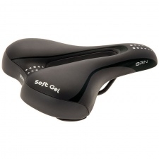 Sedlo BRN City Ergonomic Gel Lady (Black)