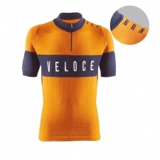 Retro dres s krátkym rukávom BRN Vintage Veloce (Ochre Yellow)