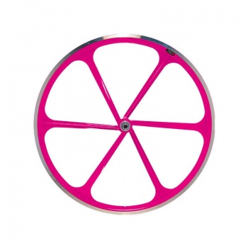 Predné koleso 28" BRN Alumium Fixed (Fuchsia Fluo)