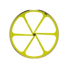 Set kolies 28" BRN Alumium Fixed (Yellow Fluo)