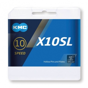 Reťaz 10 st. KMC X10SL Silver