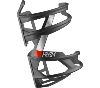 Košík na fľašu Elite Prism Carbon Right (Black&Red)