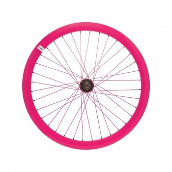 Zadné koleso 28" BRN Fixed (Fuchsia Fluo)