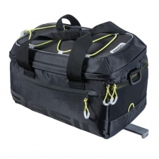 Kapsa na nosič horná Basil Miles Trunkbag MIK (Black&Lime)