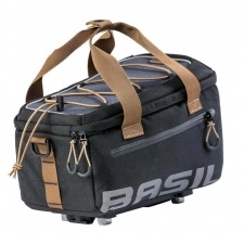 Kapsa na nosič horná Basil Miles Trunkbag MIK (Black&Brown)