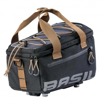 Kapsa na nosič horná Basil Miles Trunkbag MIK (Black&Brown)