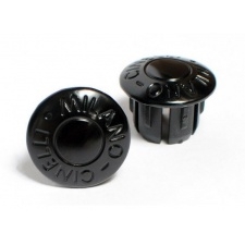 Zátky na riadidlá Cinelli Anodized Bar Plug (Black)