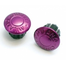 Zátky na riadidlá Cinelli Anodized Bar Plug (Violet)