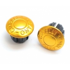 Zátky na riadidlá Cinelli Anodized Bar Plug (Gold)