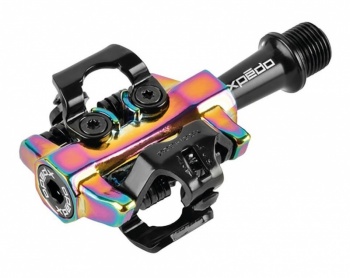 Pedál MTB nášlapný Xpedo CXR (Oil Slick)