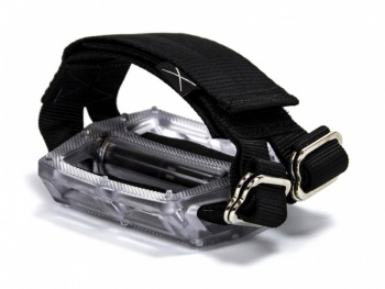 Pedálový remeň Restrap Horizontal Straps (Black)