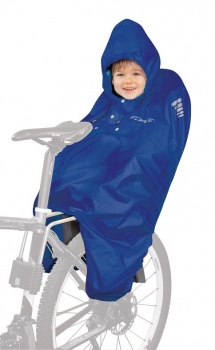 Pláštenka pre dieťa v cyklosedačke Force Poncho Kids (Blue)