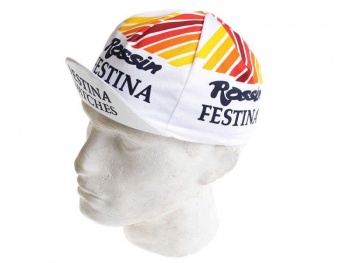 Šiltovka Vintage Cycling Cap Rossin Festina