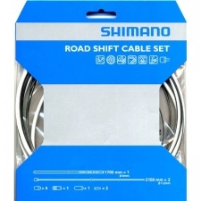 Sada radiaceho lanka a bowdenu Shimano Road Shift Cable Set Y60198030 (White)