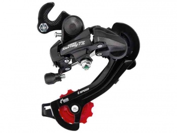 Prehadzovačka cestná 6 st. Shimano Tourney TZ-500-GS Hook Mounting