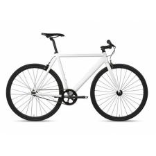 Single Speed bicykel 6KU Track (White)