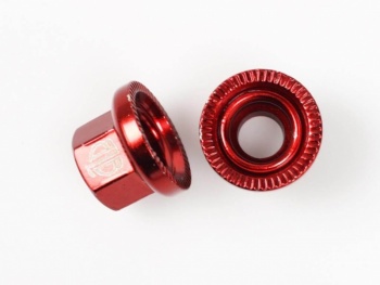 Matice osky náboja BLB Steel Track Nuts (Red)