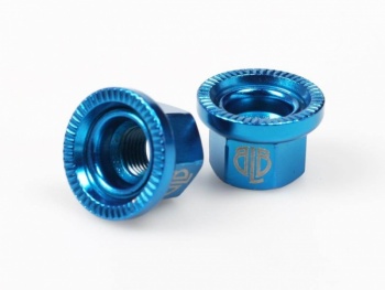 Matice osky náboja BLB Steel Track Nuts (Blue)