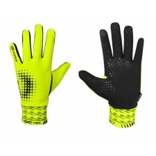 Jarné/jesenné cyklorukavice Force Extra (Fluo Yellow)