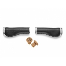 Grip ergonomický Selle Italia Epica Ergo Grip Leather (Black)