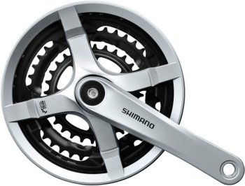 Kľuka MTB 3x 6/7/8 Shimano Tourney FC-T501-888 (Silver)