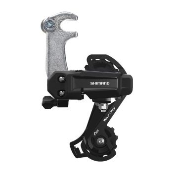 Prehadzovačka MTB 6/7 st. Shimano RD-TY200-SSLB Hook Mounting (Black)