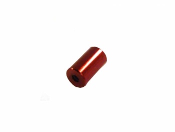 Koncovka brzdového bowdenu Alhonga CNC End Cap (Red/5 mm)