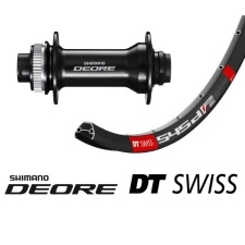 Predné koleso 26" DT Swiss 545D Disc / Shimano Deore HB-M6010