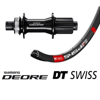 Zadné koleso 26" DT Swiss 545D Disc / Shimano Deore FH-M6010