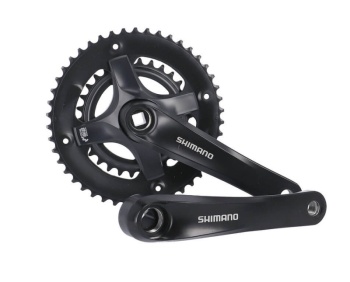 Kľuka Trek/MTB 2x7/8 Shimano FC-TY501-2 (Black)