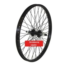 Predné koleso 20" TWN BMX Aluminium / Alu náboj (Black/Silver)