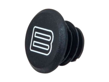 Zátky na riadidlá BRN End Plug (Black)