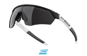 Cyklo okuliare Force Enigma (Black/White)