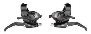 Brzdová/radiaca páčka MTB 3/6 st. Shimano ST-EF41 (Black)