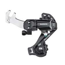 Prehadzovačka MTB 6/7 st. Shimano RD-TY200-GSLB Hook Mounting (Black)